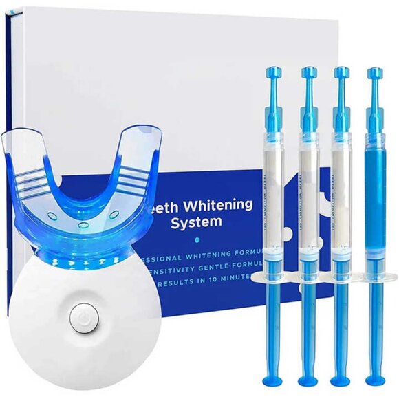 6 Pcs Jaw Exerciser for Men Women & teeth whitening kit Pack1 Combo Pack - Picture 2 of 10